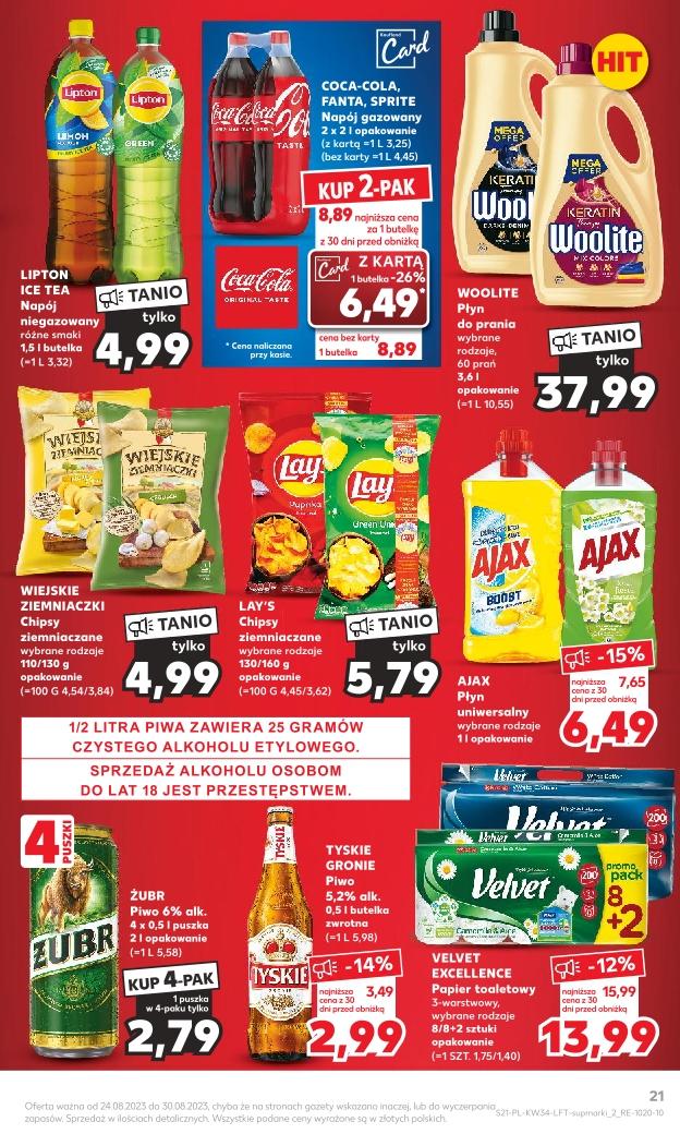 Gazetka promocyjna Kaufland str. 21