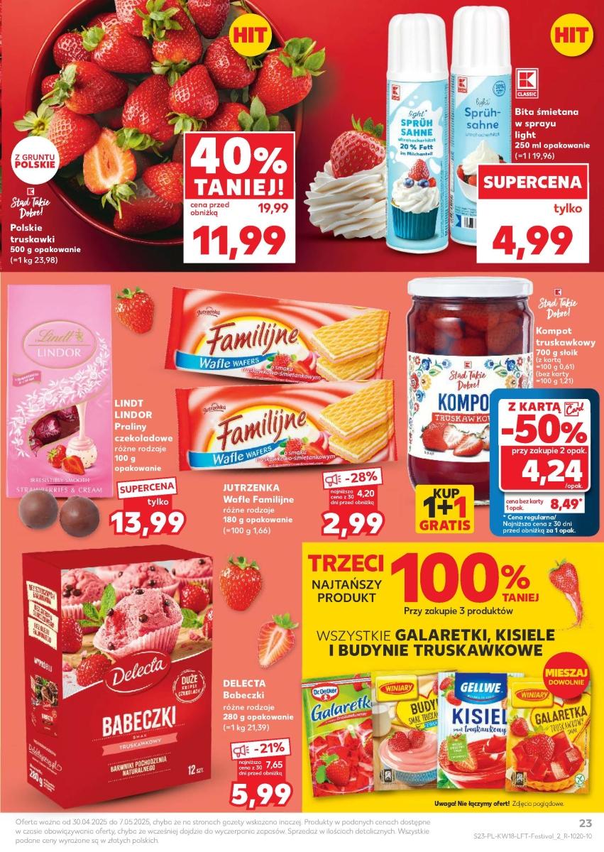 Gazetka promocyjna Kaufland str. 23