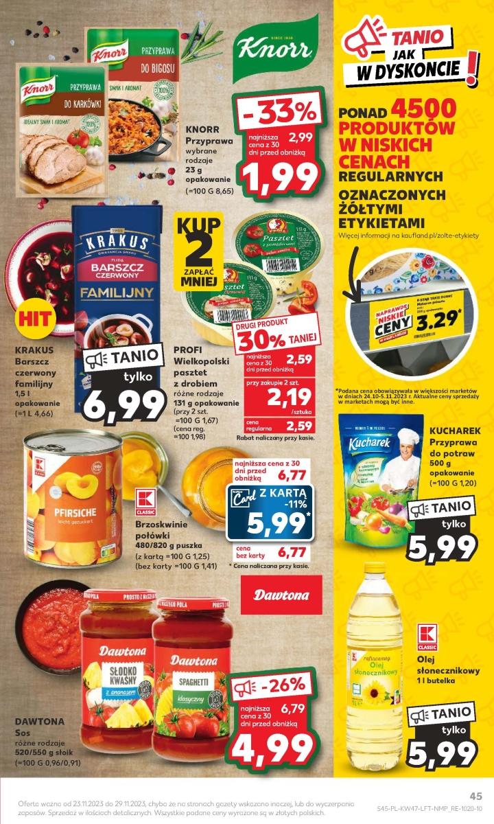 Gazetka promocyjna Kaufland str. 45