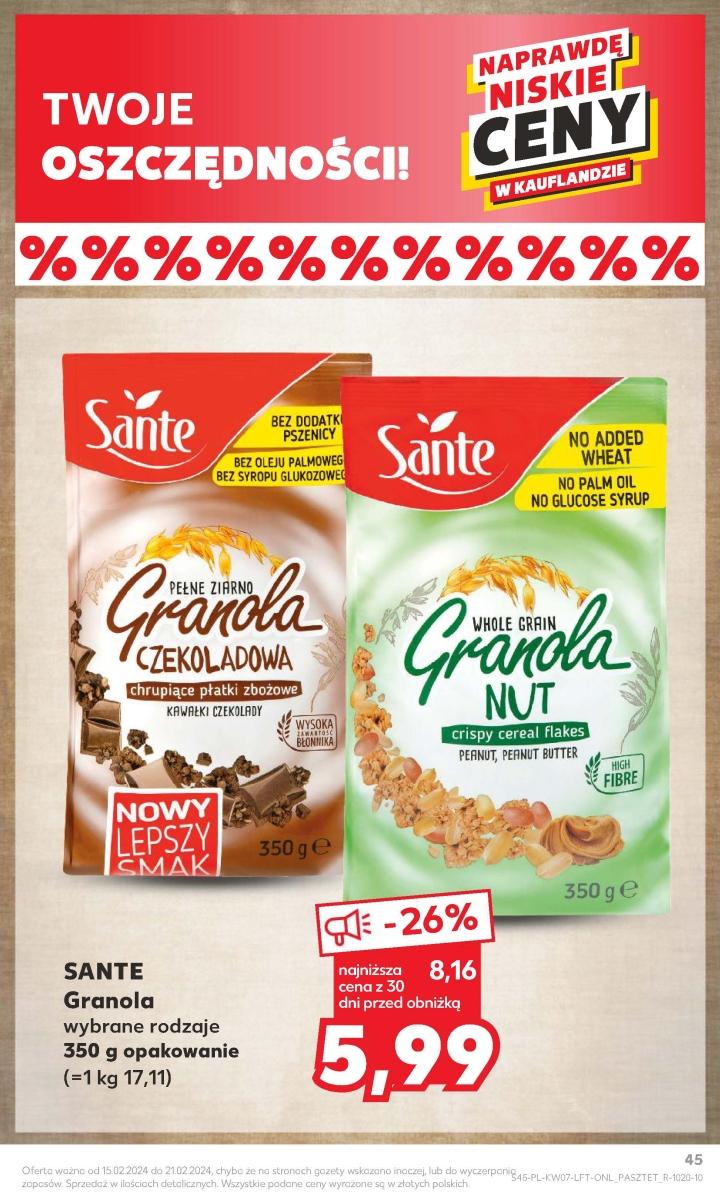 Gazetka promocyjna Kaufland str. 45