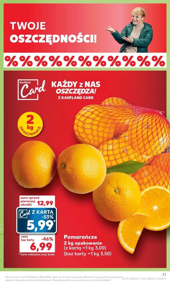 Gazetka promocyjna Kaufland str. 21
