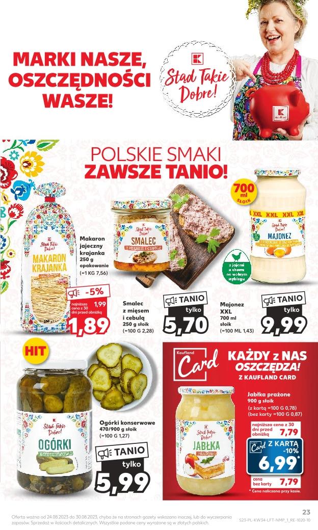 Gazetka promocyjna Kaufland str. 23