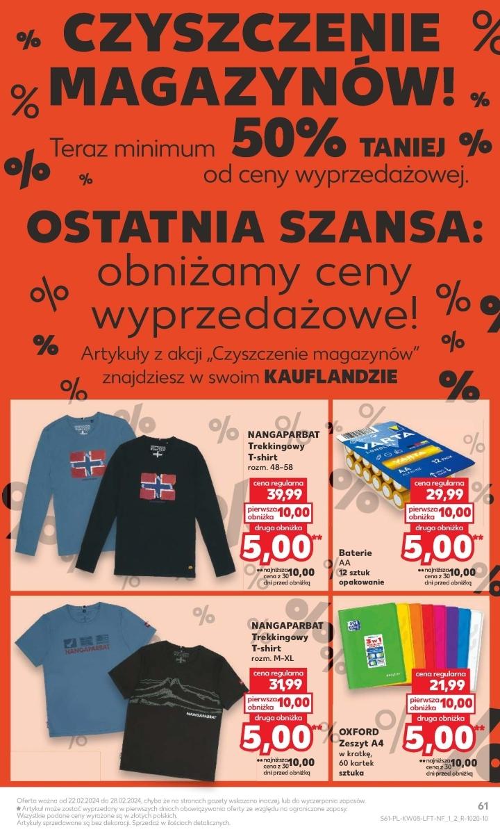Gazetka promocyjna Kaufland str. 61