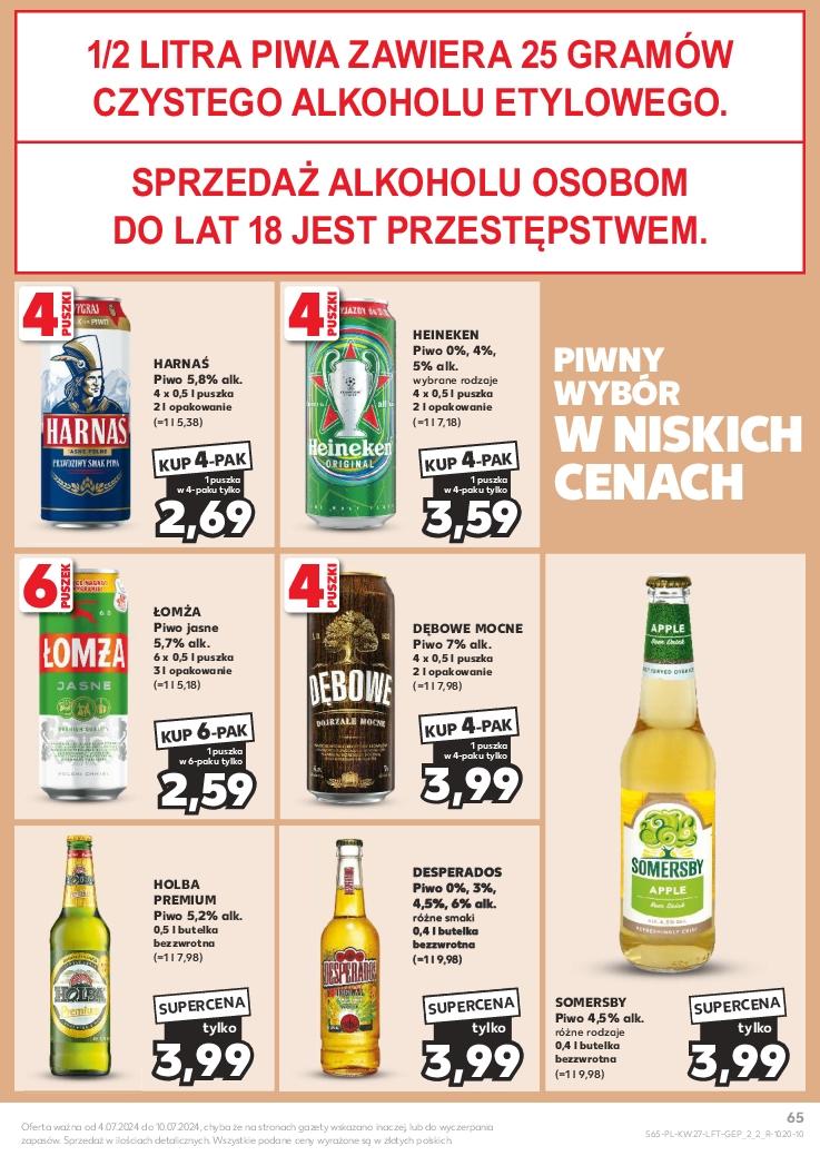 Gazetka promocyjna Kaufland str. 65