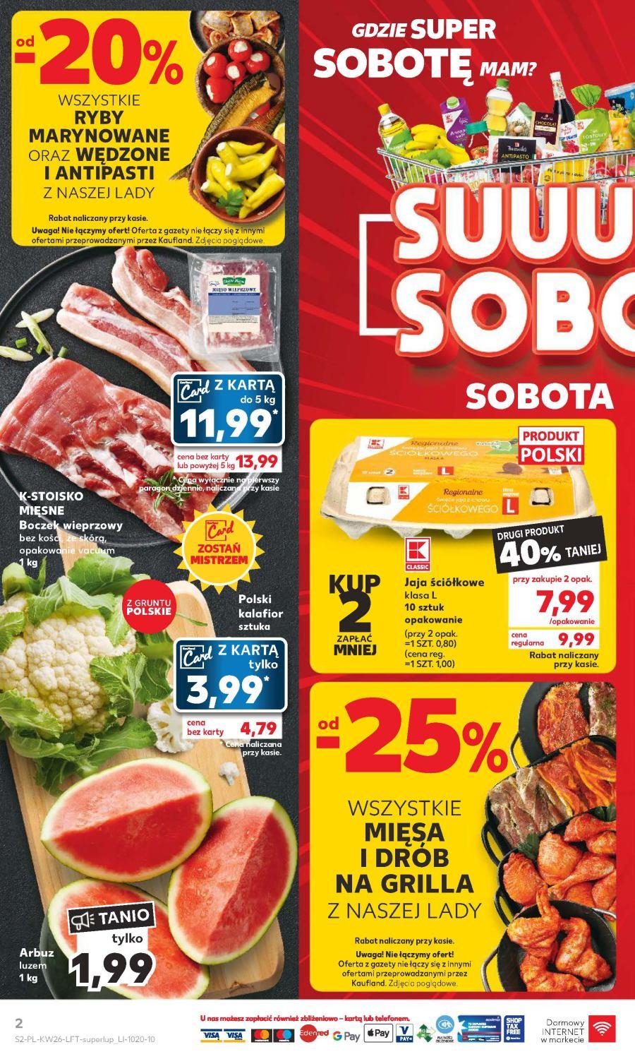Gazetka promocyjna Kaufland str. 2