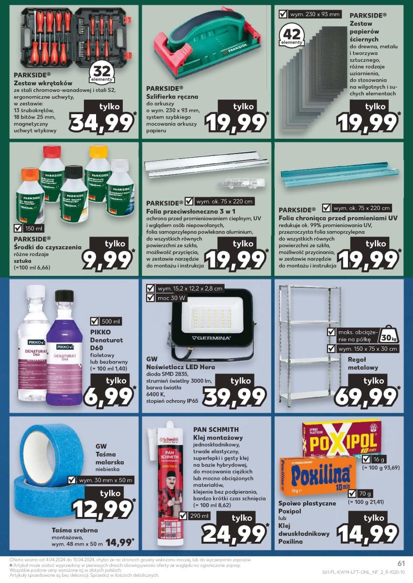 Gazetka promocyjna Kaufland str. 61