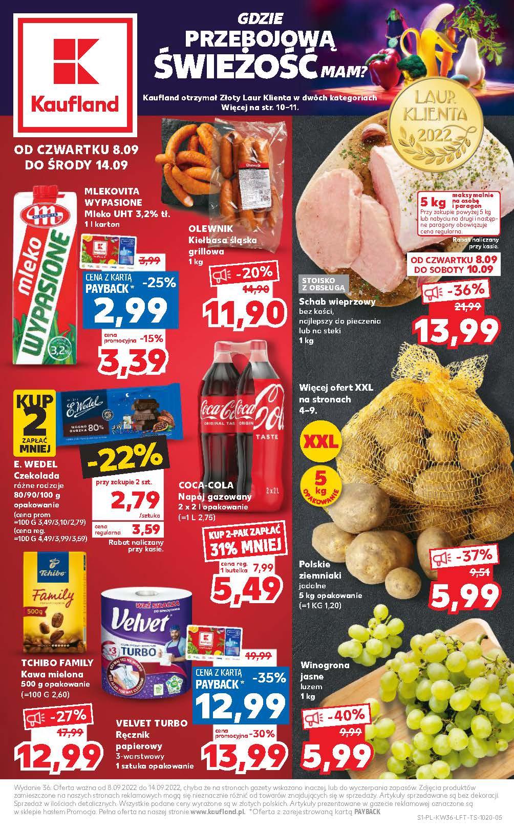 Gazetka promocyjna Kaufland str. 1