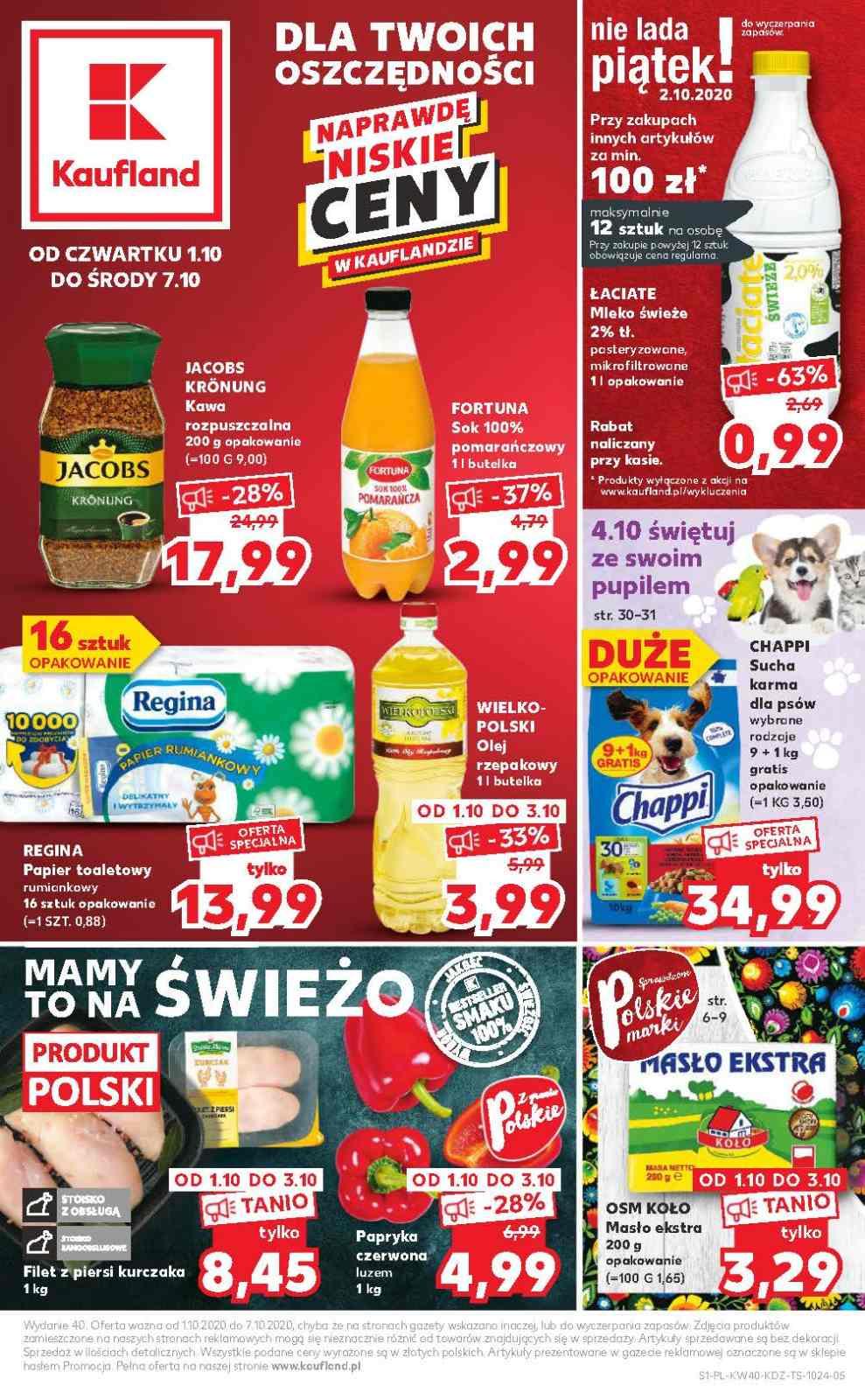 Gazetka promocyjna Kaufland str. 1