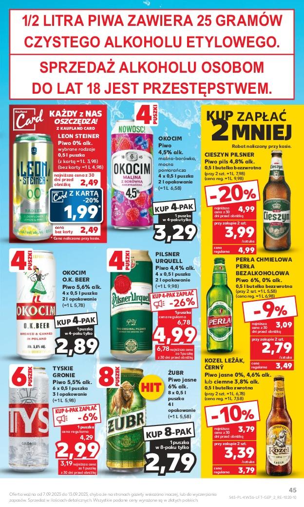 Gazetka promocyjna Kaufland str. 45