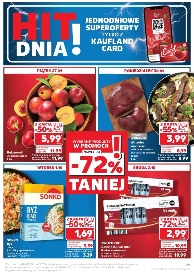 Gazetka promocyjna Kaufland str. 29