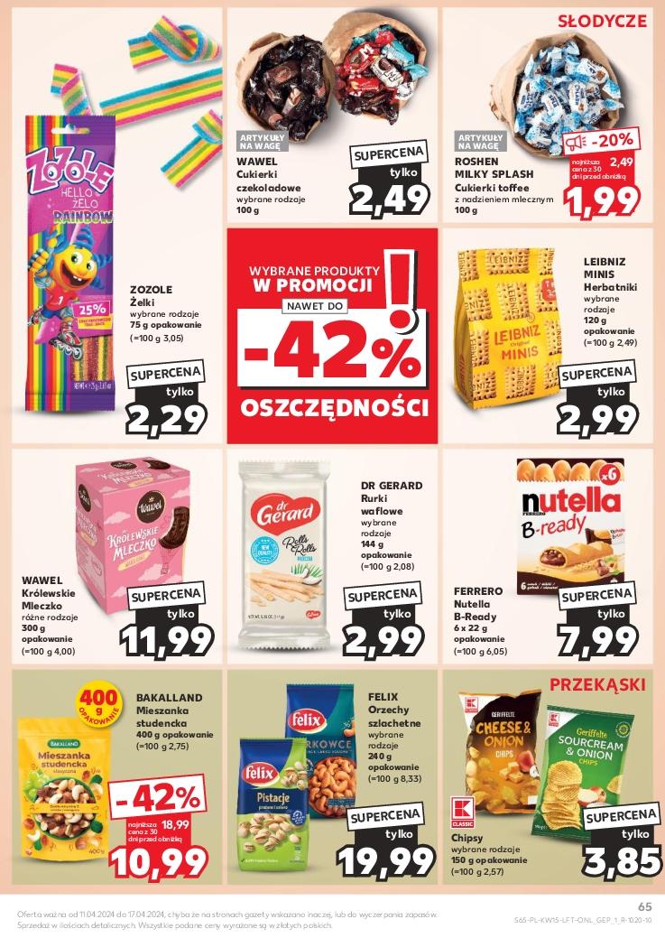 Gazetka promocyjna Kaufland str. 65