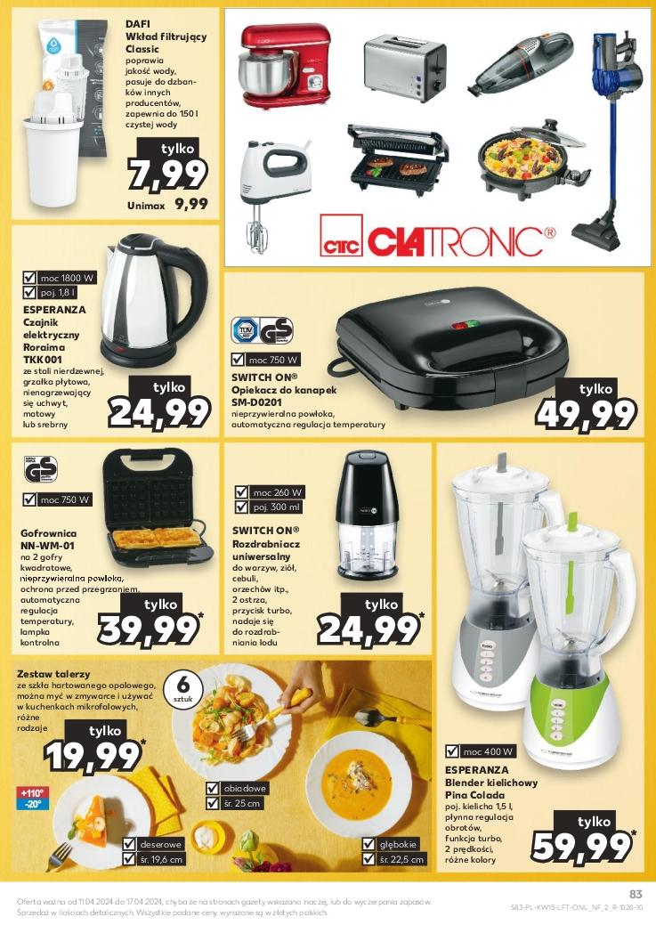 Gazetka promocyjna Kaufland str. 83