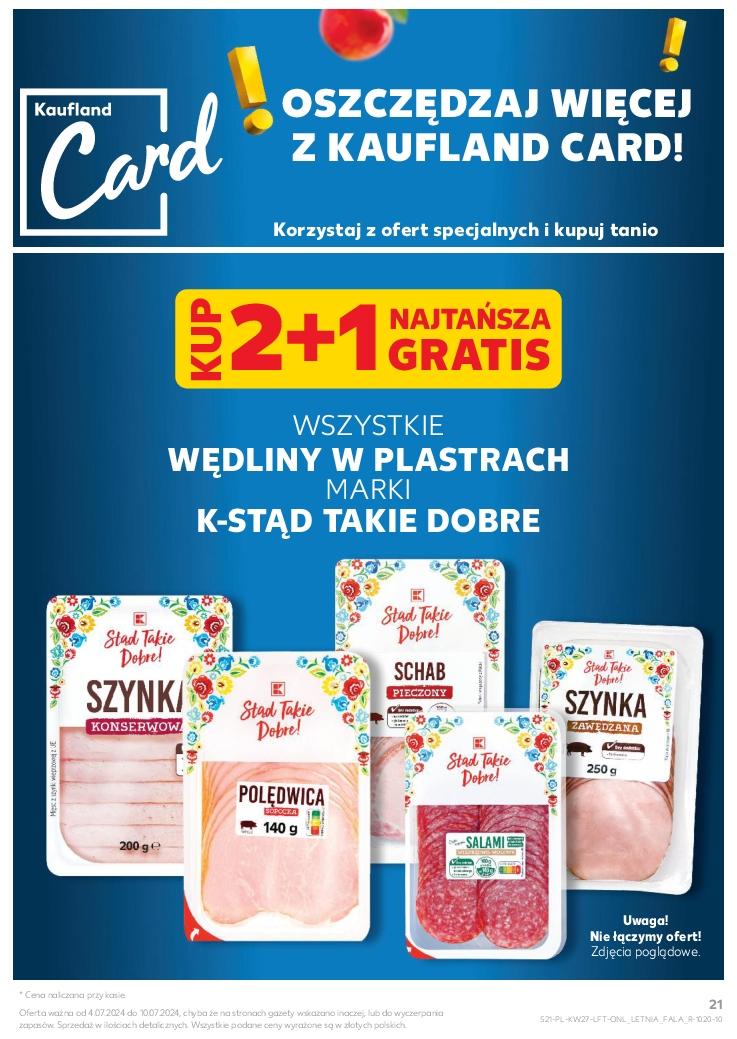 Gazetka promocyjna Kaufland str. 21