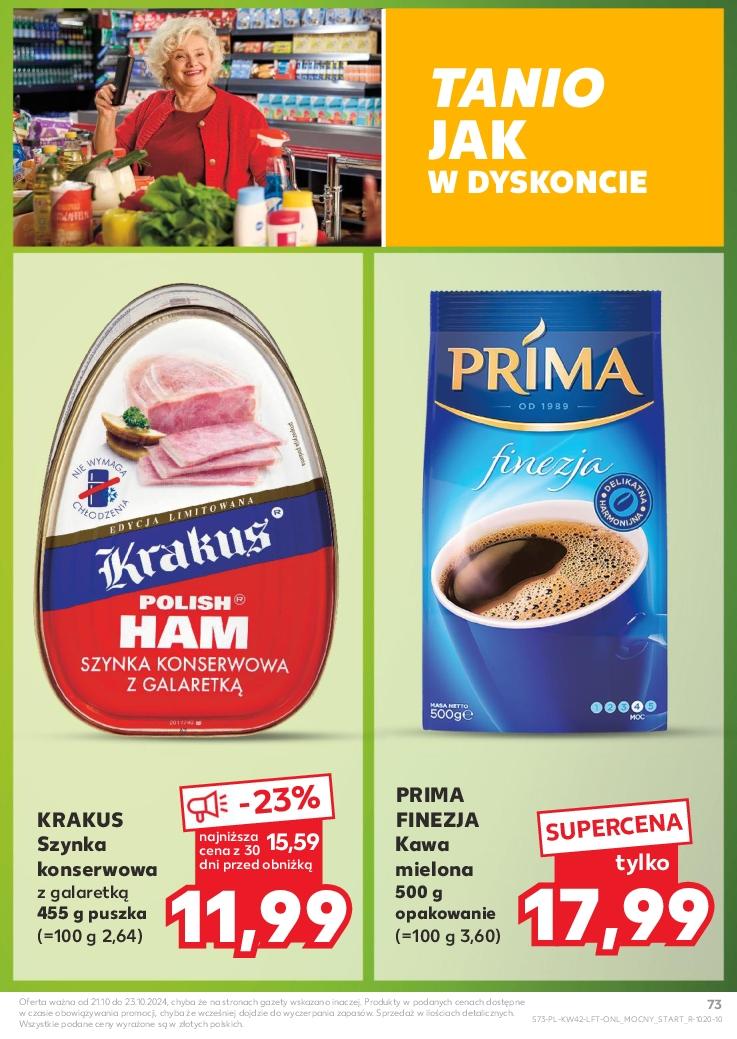 Gazetka promocyjna Kaufland str. 73