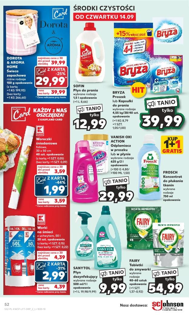 Gazetka promocyjna Kaufland str. 52