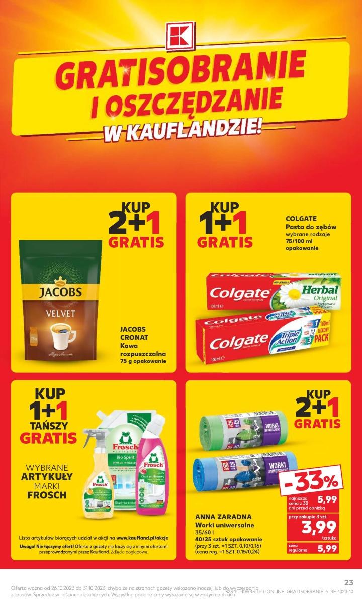 Gazetka promocyjna Kaufland str. 23