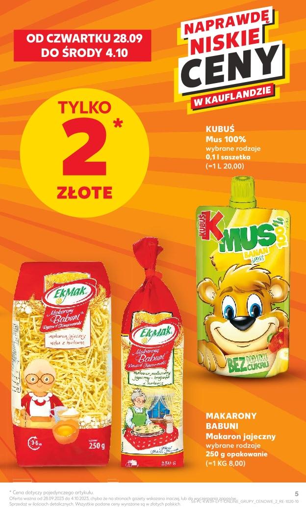 Gazetka promocyjna Kaufland str. 5
