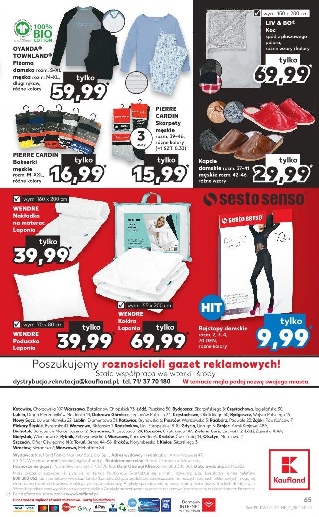 Gazetka promocyjna Kaufland str. 65
