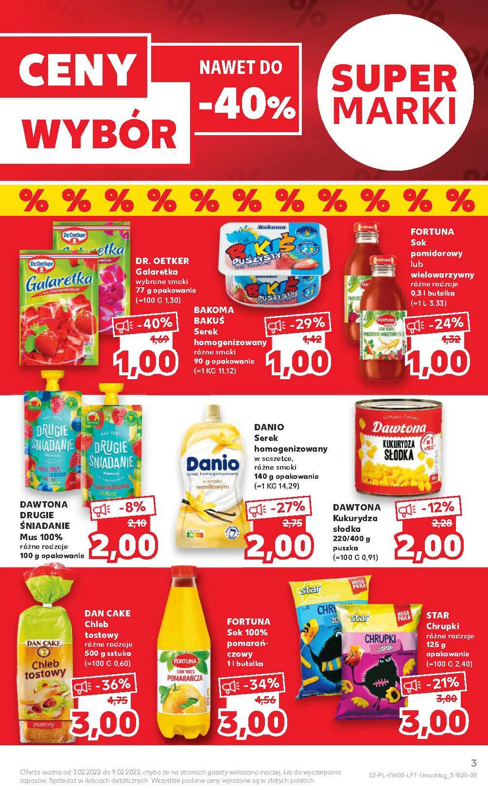 Gazetka promocyjna Kaufland str. 3