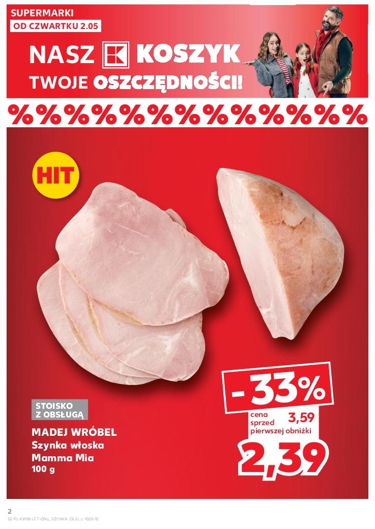 Gazetka promocyjna Kaufland str. 2