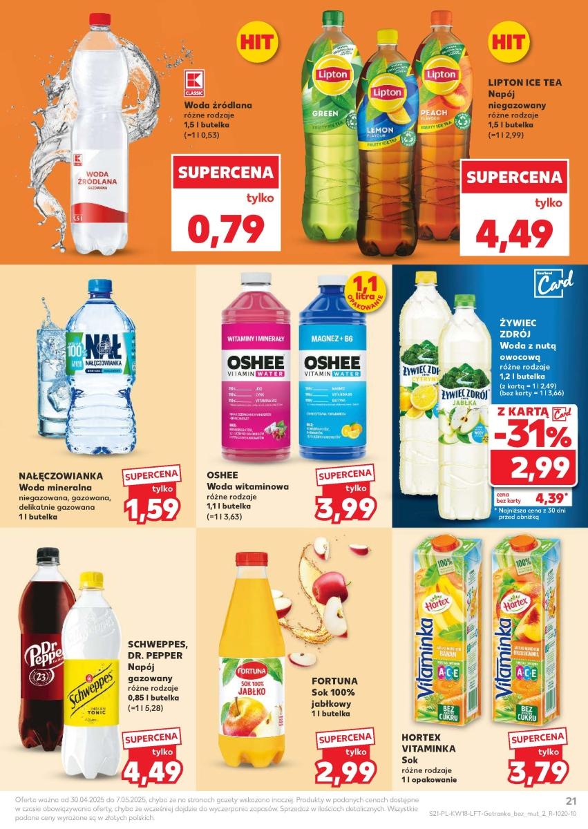 Gazetka promocyjna Kaufland str. 21