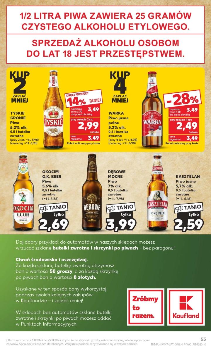 Gazetka promocyjna Kaufland str. 55