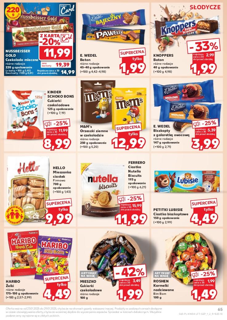 Gazetka promocyjna Kaufland str. 65