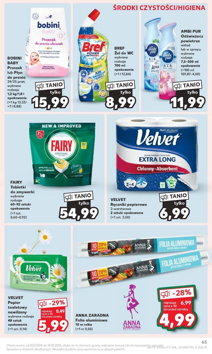 Gazetka promocyjna Kaufland str. 65