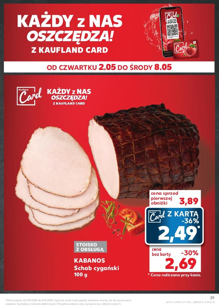 Gazetka promocyjna Kaufland str. 29