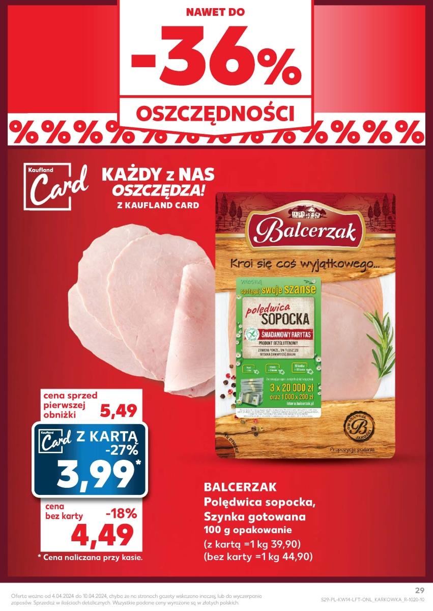 Gazetka promocyjna Kaufland str. 29