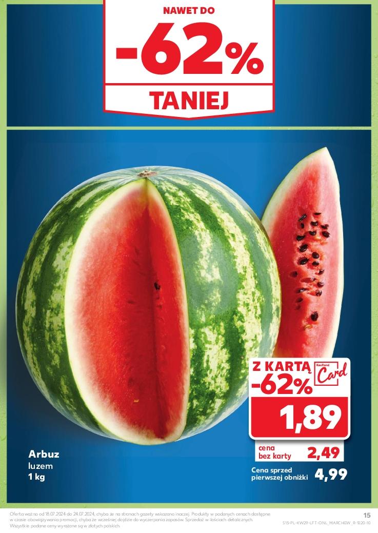 Gazetka promocyjna Kaufland str. 15