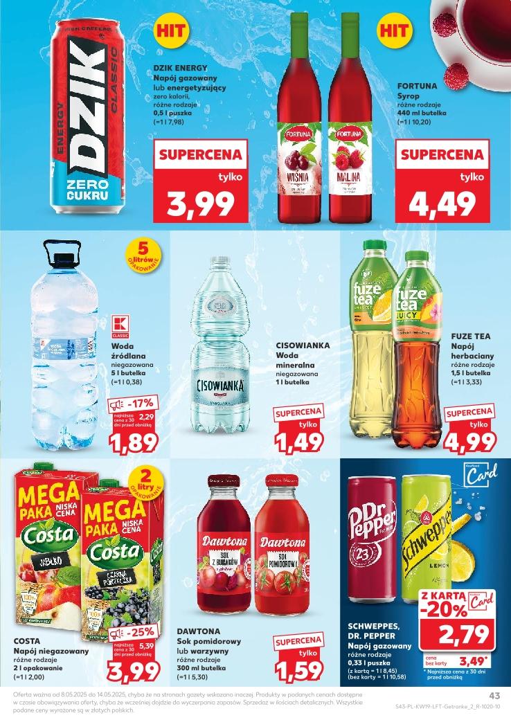 Gazetka promocyjna Kaufland str. 43