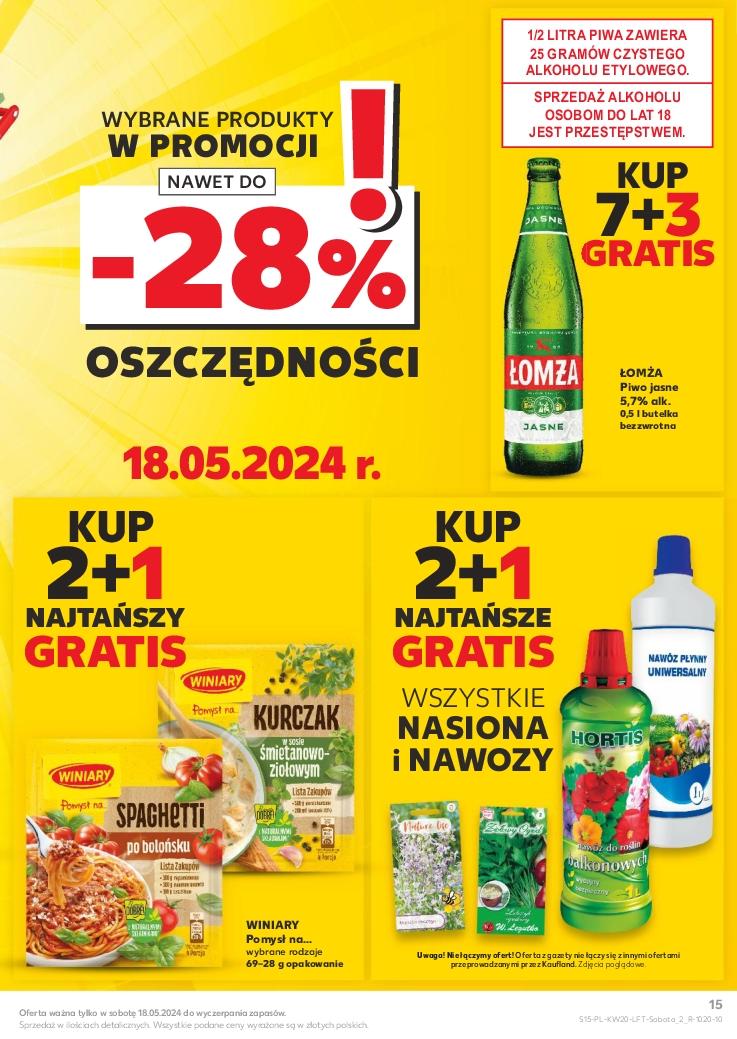 Gazetka promocyjna Kaufland str. 15
