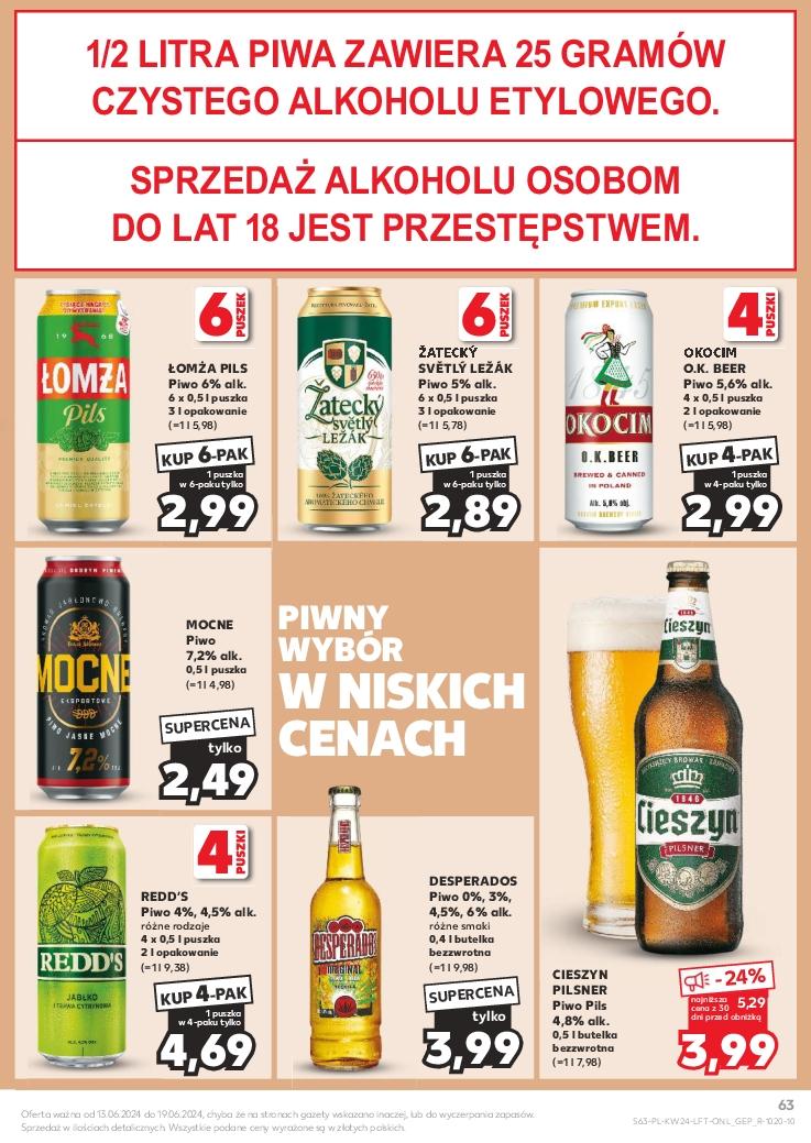 Gazetka promocyjna Kaufland str. 63