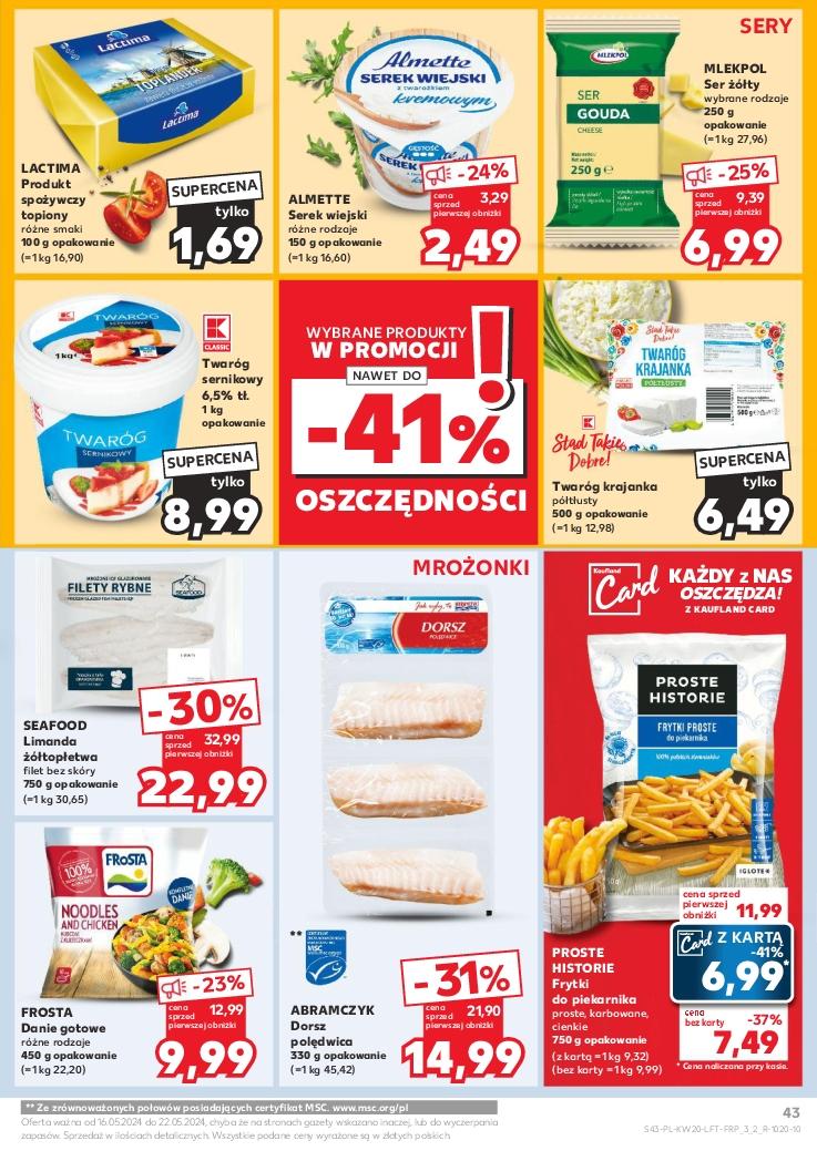 Gazetka promocyjna Kaufland str. 43