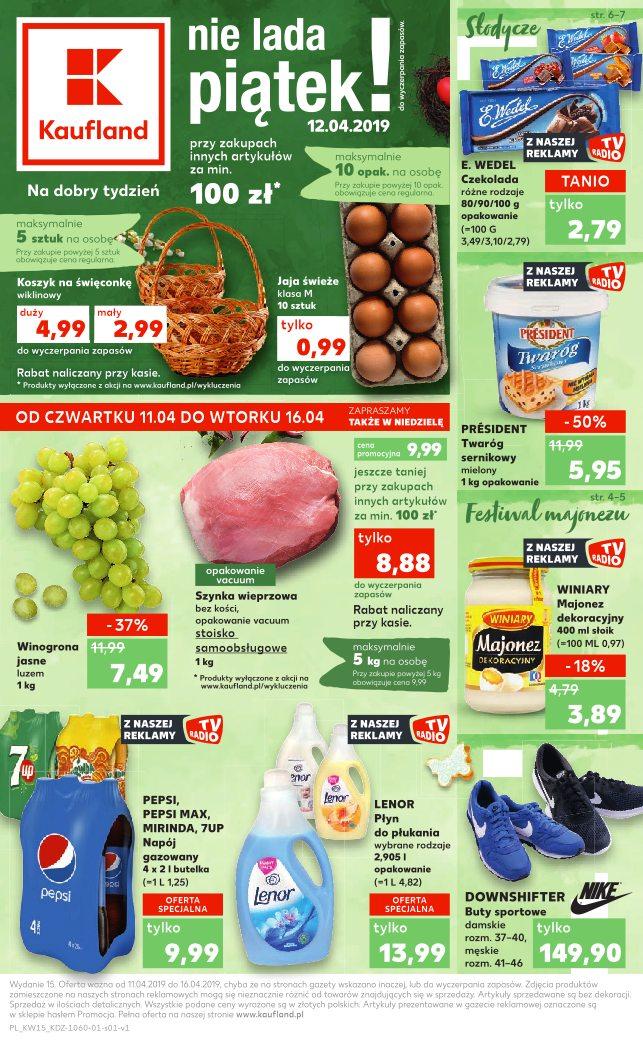 Gazetka promocyjna Kaufland str. 1