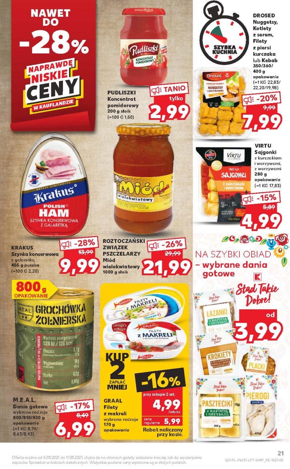 Gazetka promocyjna Kaufland str. 21