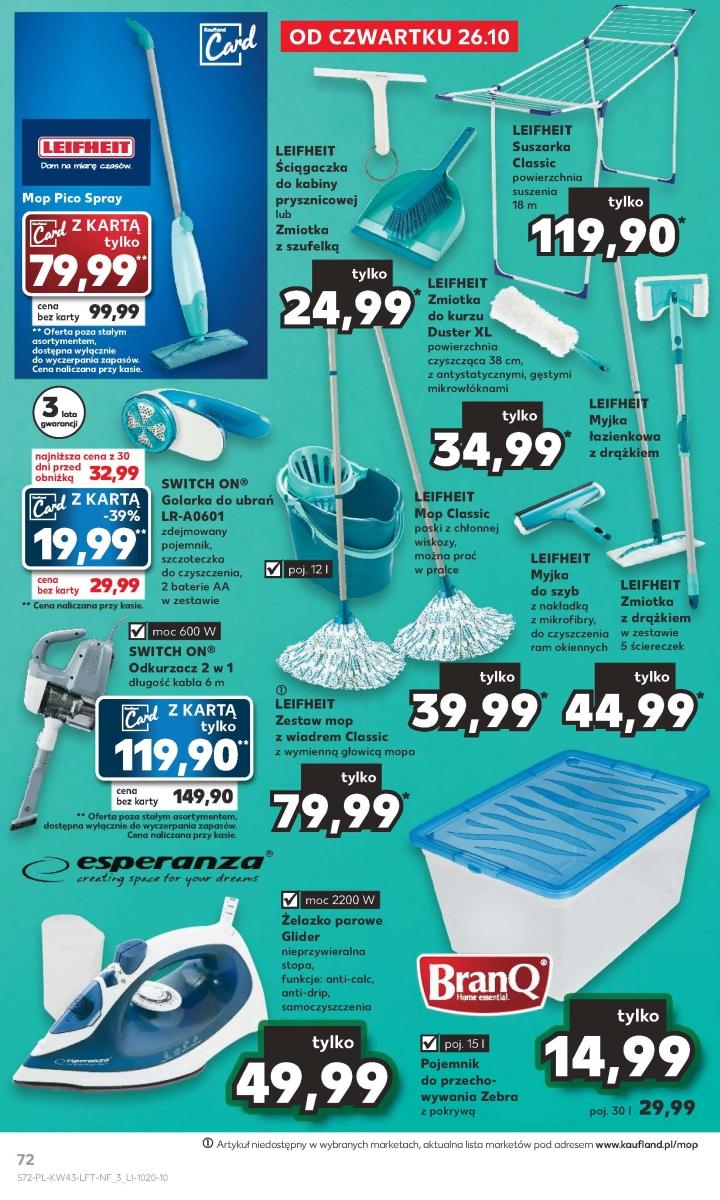 Gazetka promocyjna Kaufland str. 72
