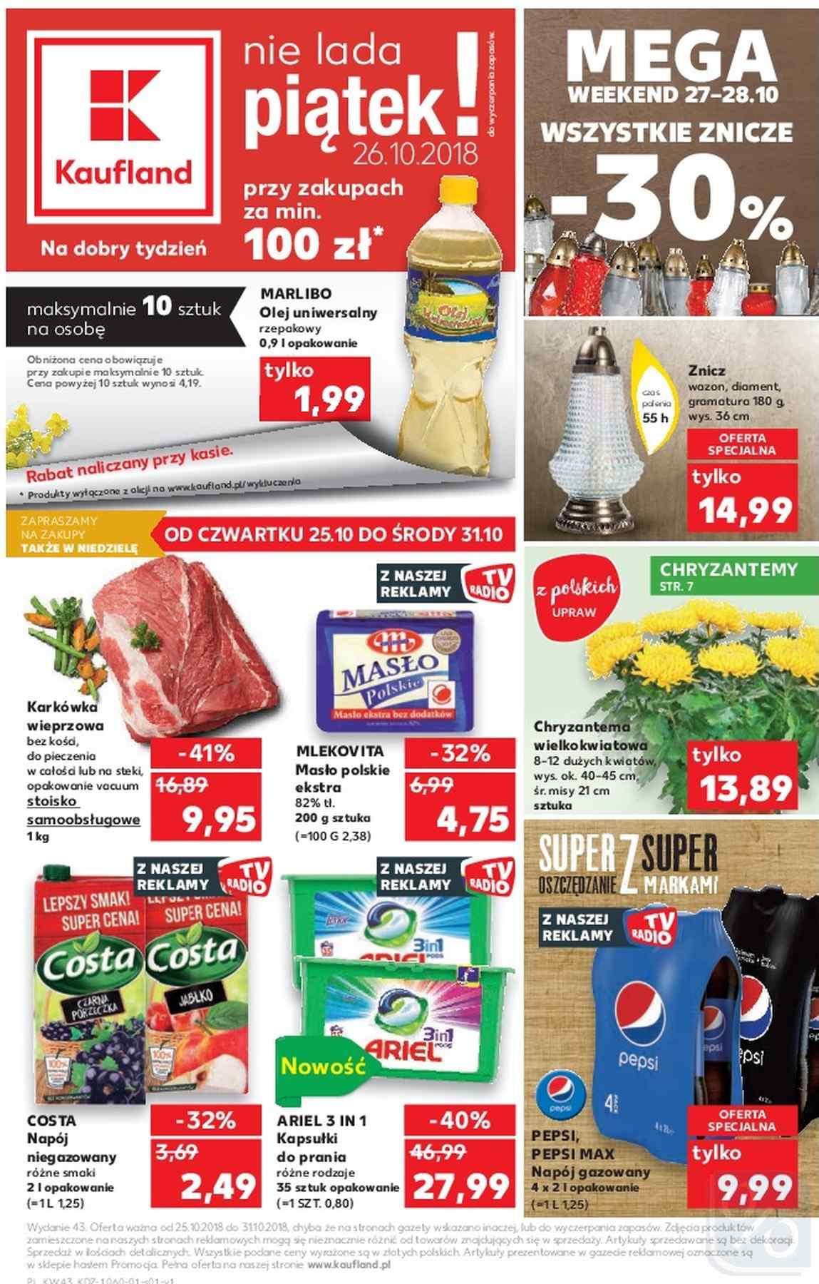 Gazetka promocyjna Kaufland str. 1