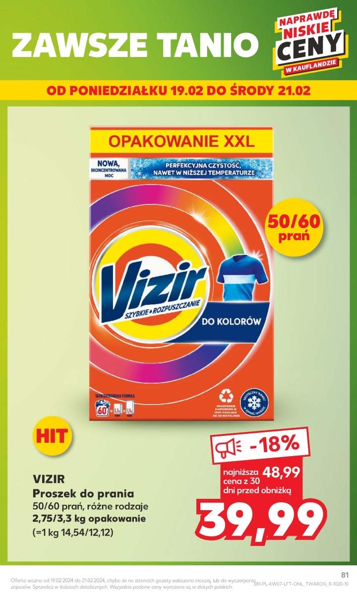 Gazetka promocyjna Kaufland str. 81