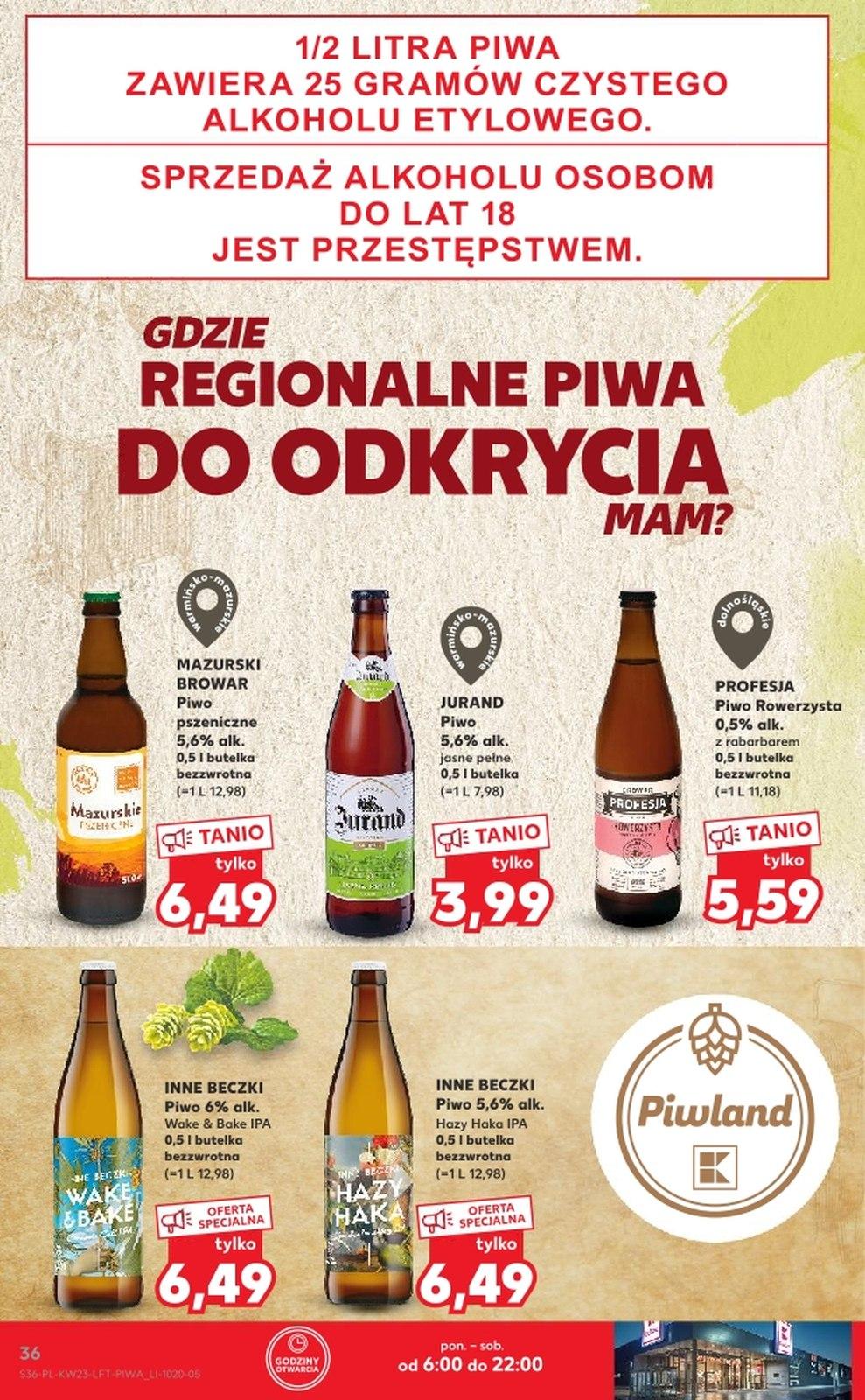 Gazetka promocyjna Kaufland str. 36