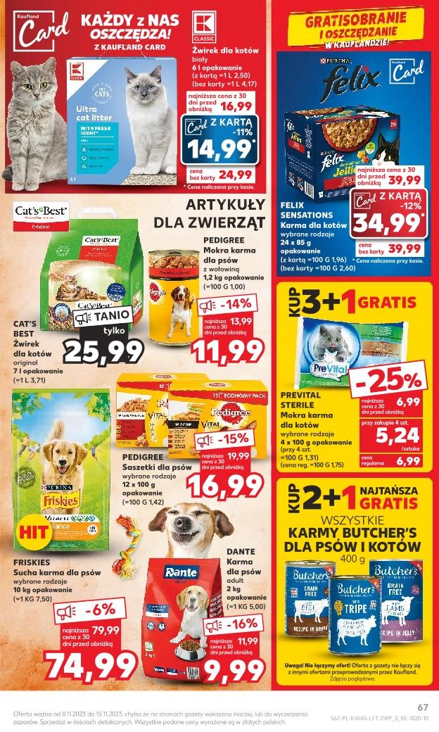 Gazetka promocyjna Kaufland str. 67