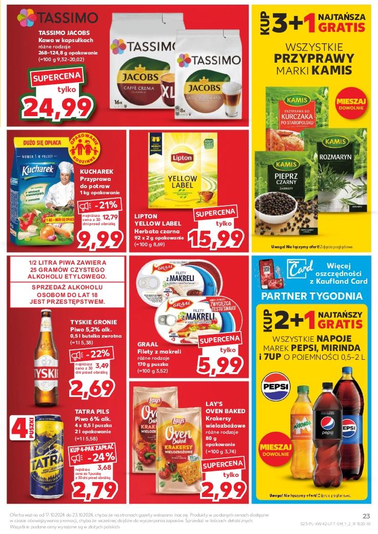 Gazetka promocyjna Kaufland str. 23
