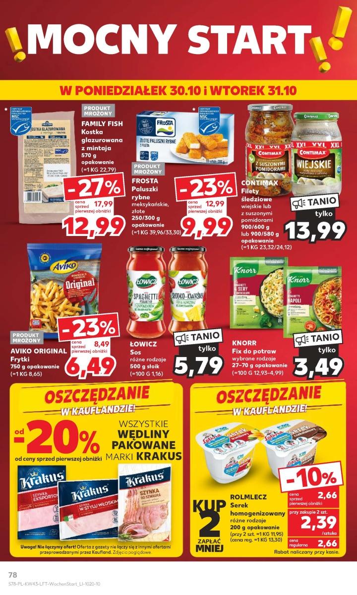 Gazetka promocyjna Kaufland str. 78
