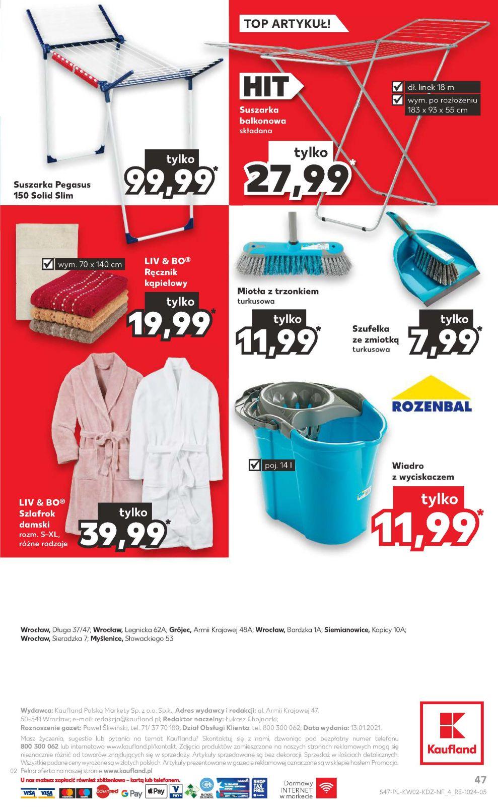 Gazetka promocyjna Kaufland str. 47