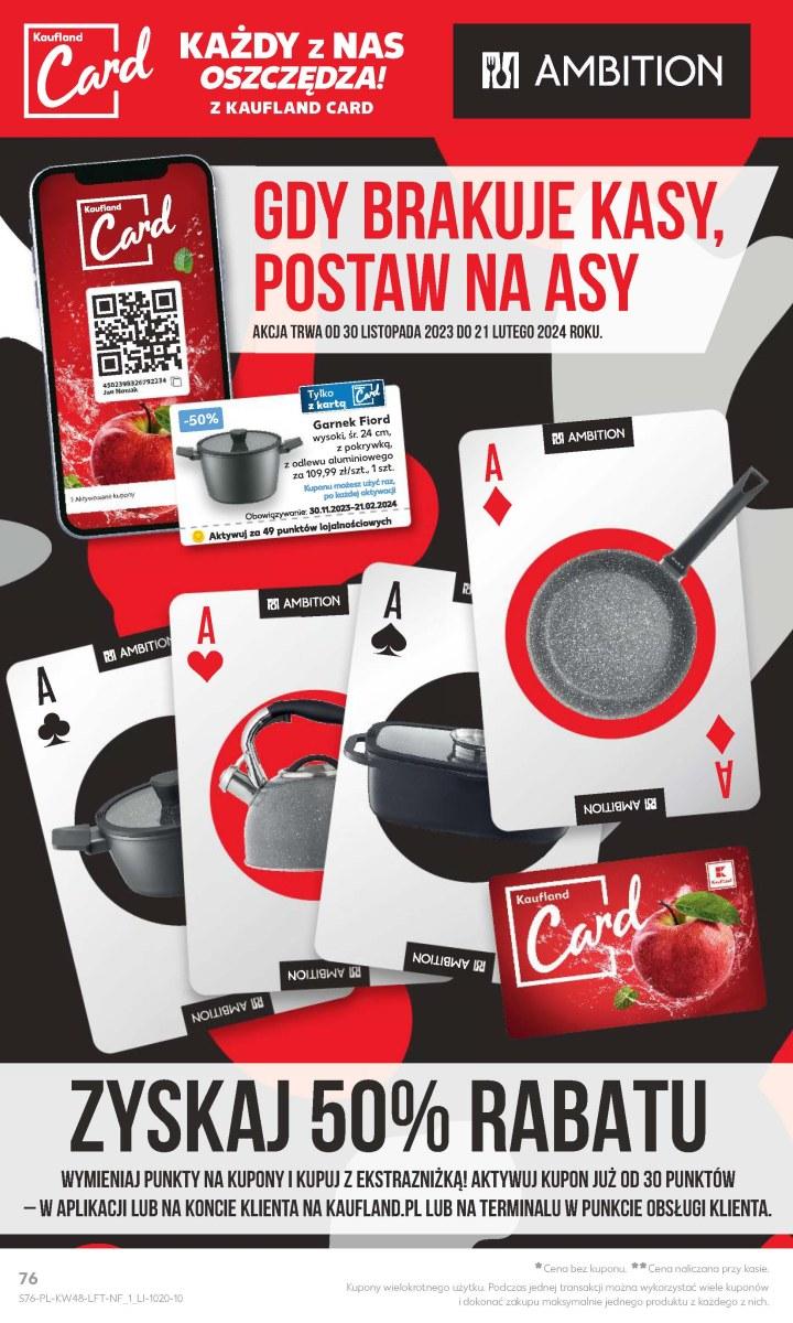 Gazetka promocyjna Kaufland str. 76