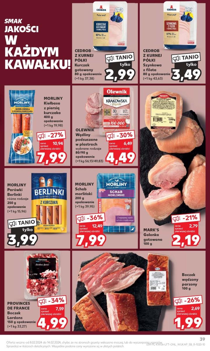 Gazetka promocyjna Kaufland str. 39