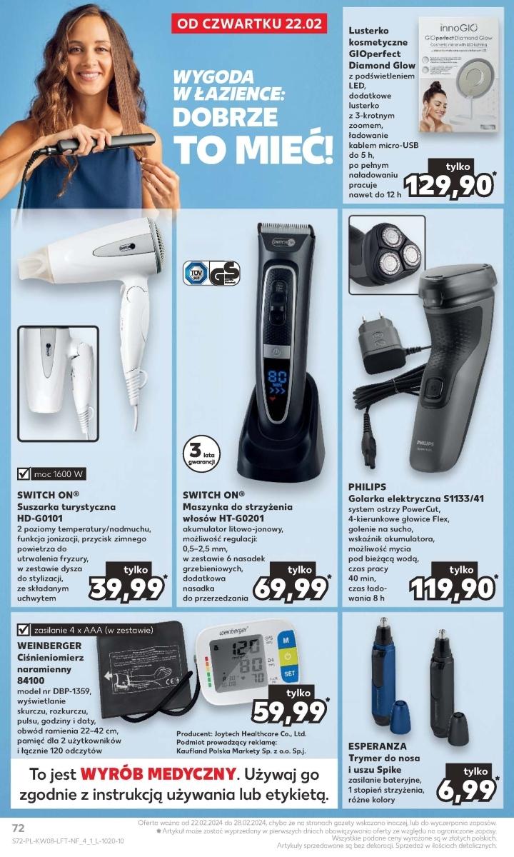 Gazetka promocyjna Kaufland str. 72