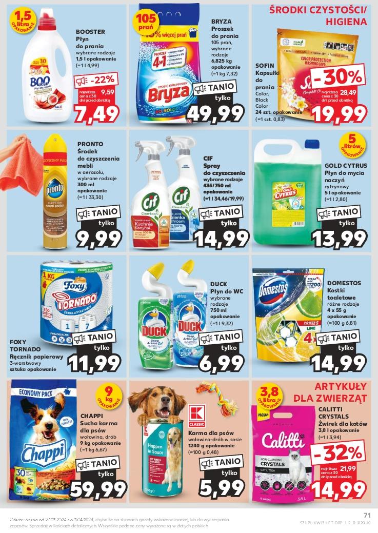 Gazetka promocyjna Kaufland str. 71