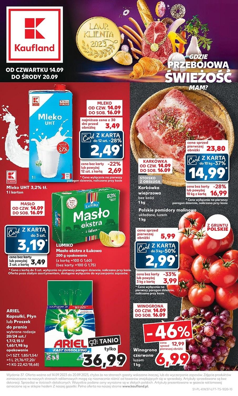 Gazetka promocyjna Kaufland str. 1